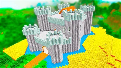 Como Construir Um Castelo Medieval No Minecraft Youtube