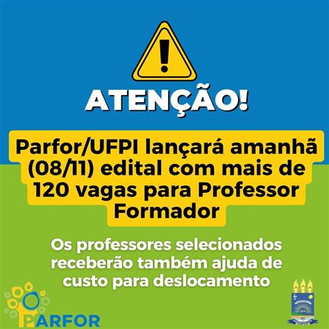 Comunicado Lan Amento De Edital Ufpi