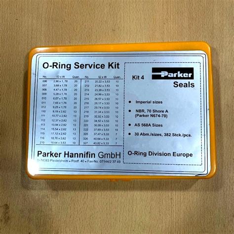 Genuine Parker O Ring Kit At Rs Each O Ring Kit In Gurugram Id