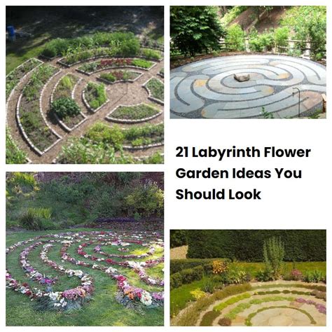 21 Labyrinth Flower Garden Ideas You Should Look | SharonSable