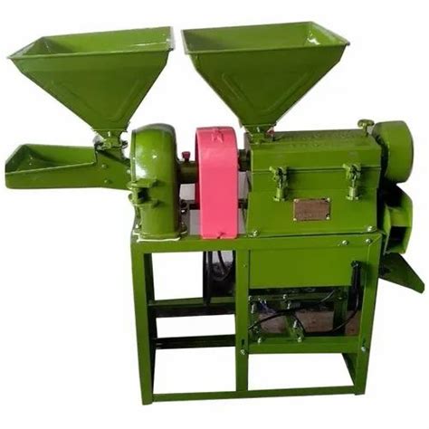 Automatic 6N100 Mini Combined Rice Mill Machine 5hp Single Phase At