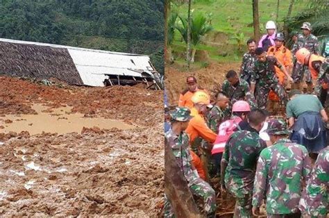 Update Terkini Longsor Sukabumi Jumlah Korban Tewas Dan Foto Foto