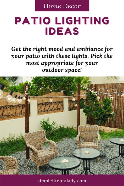 20 Awesome Patio Lighting Ideas that are Stylish & Creative