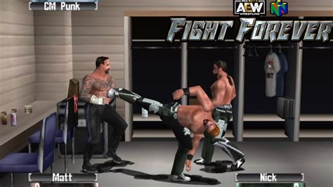 Aew Fight Forever But It S On Nintendo Wwf No Mercy Mod Youtube