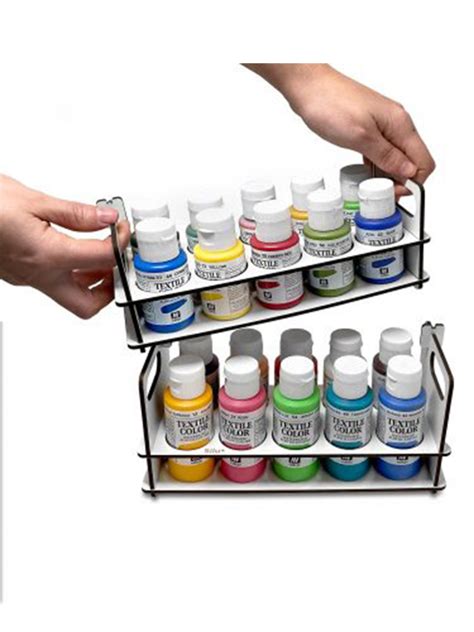 Paint Stand Port Til Para Botes De Pinturas De Ml Silu Tienda Online