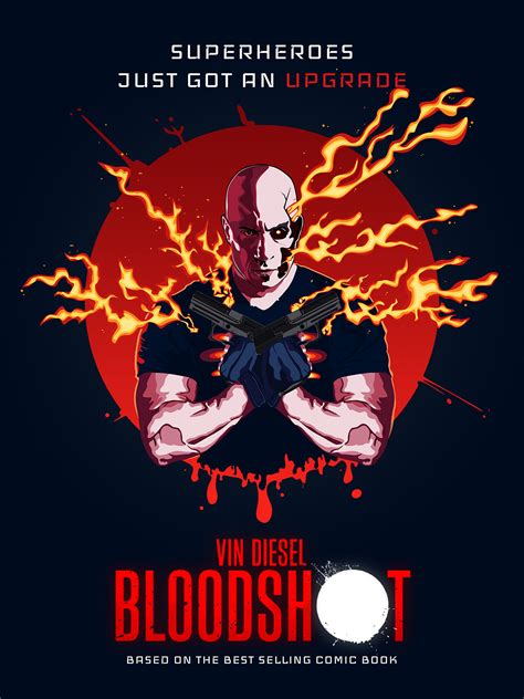 Bloodshot Movie Poster Artwork on Behance