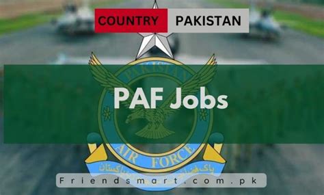 Paf Jobs Join Pakistan Air Force