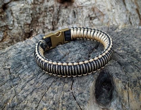 Paracord Bracelet Microcord Male Bracelet Buckle Bracelet Etsy