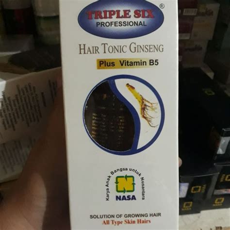 Triple Six Hair Tonic Ginseng Lazada Indonesia