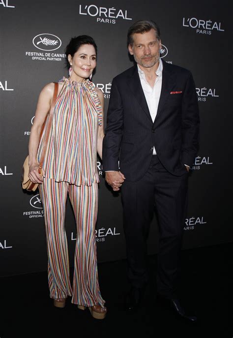 Photo : Nikolaj Coster Waldau et sa femme Nukaaka au photocall de la