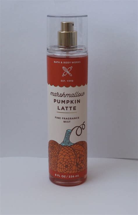 Bath Body Works Marshmallow Pumpkin Latte Fine Fragrance Mist Oz