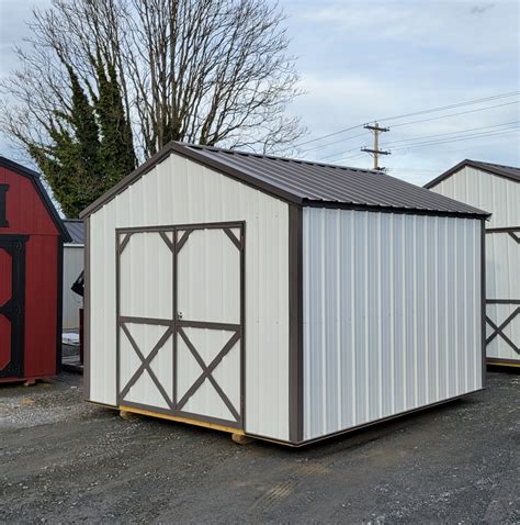 10X12 METAL UTILITY SHED - Sheds, Carports And Steel Buildings | Paragon Yard and Shed