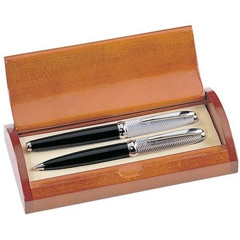 Diamond Cut Personalized Ball Pen And Roller Ball Pen Set