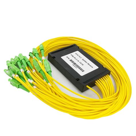 Ftth Gpon Epon Assemblies Fiber Optic Splitter Abs Type Plc