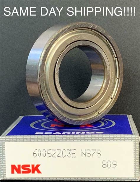 Zz Nsk Deep Groove Radial Ball Bearing X X Mm Rodavictoria Usa