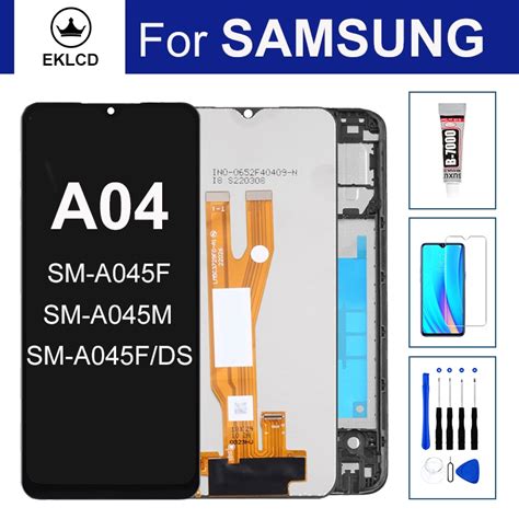 Screen For Samsung Galaxy A04 A045 SM A045F DS A405M LCD Display Touch