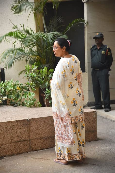 Rupali Ganguly Attends Anupamaa Co Star Nitesh Pandeys Funeral