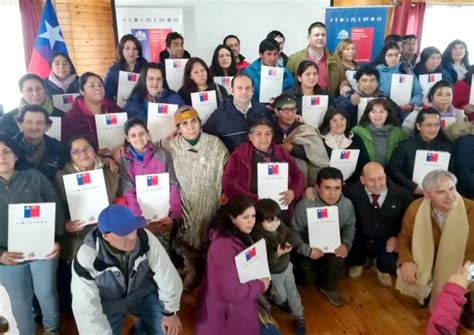 Chiloé Director Nacional de CONADI hizo entrega de Títulos de Dominio