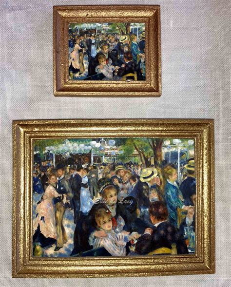 Dance at Le moulin de la Galette (FI103) – Ellie de Lacy Miniatures