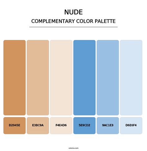 Nude Color Palettes Colorxs