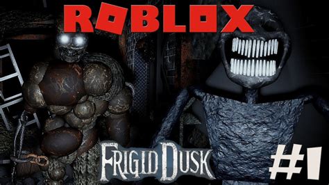 TARDE De TERROR EL MEJOR JUEGO De MIEDO De ROBLOX 1 FRIGID DUSK