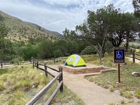 Dog Canyon Campground Guadalupe Mountains National Park