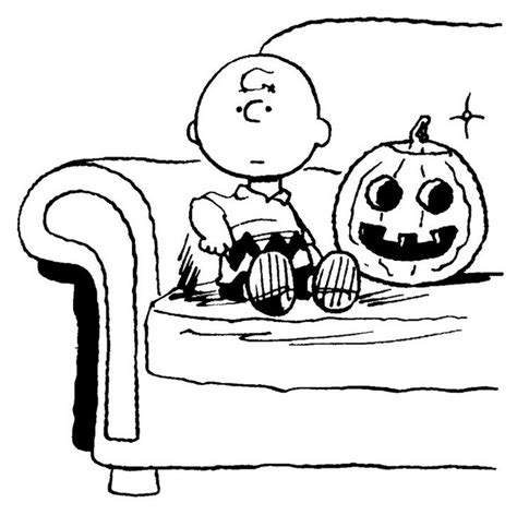 Charlie Brown Halloween Coloring Pages - Coloring Pages