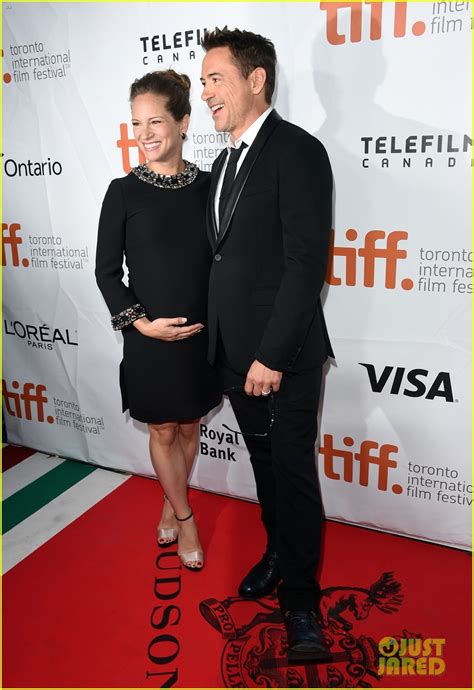 Robert Downey Jr Brings Pregnant Wife Susan To The Judge Toronto Premiere Photo 3189537