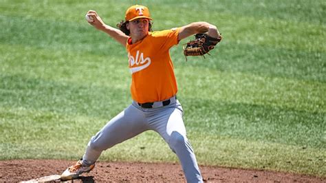 Tennessee Pitcher Chase Dollander Selected By Colorado Rockies In