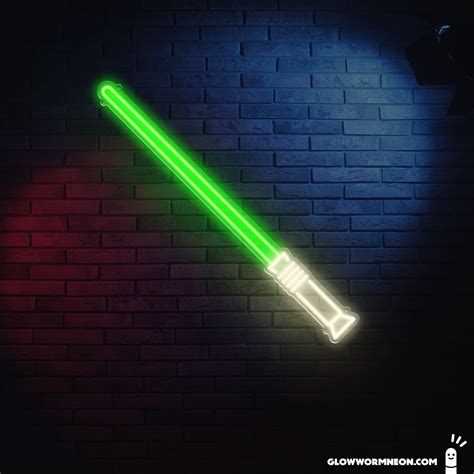 Lightsaber Neon Sign | Glowworm Neon