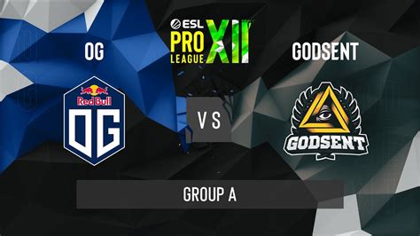 Cs Go Og Vs Godsent Nuke Map Esl Pro League Season Group