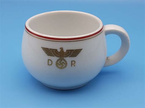 Nymphenburg Porcelain Teacup From Adolf Hitler S Vip Dining Wagon