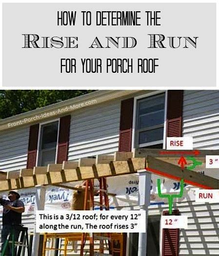 Rise And Run Building A Porch Roof Cutting Rafters