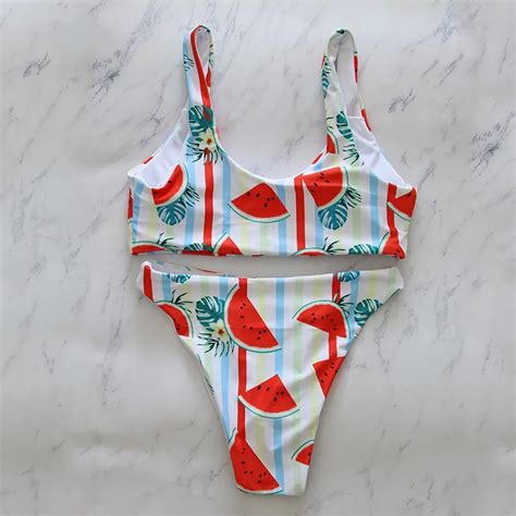 High Grade Print Bikinis Women Swimsuit Sexy Bikini Brazilian Set