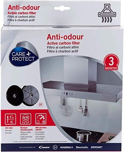 Hoover Filtres De Hotte Charbon Actif Anti Odeur Compatibles Type