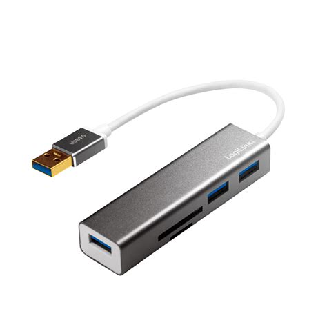 USB Hub With 3 Ports And Card Reader Online Shop Gonser Sicher