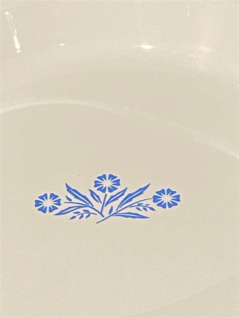 Vintage Corningware Cornflower Blue Pie Plate P B Etsy