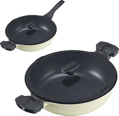 Mysmartbuy Neochef Saute Pan With Lid 28cm Smart Touch Non Stick