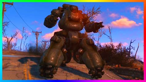 Fallout 4 - How To Get A Powerful Sentry Bot Follower! - Most LETHAL Robot Follower! (FO4 ...