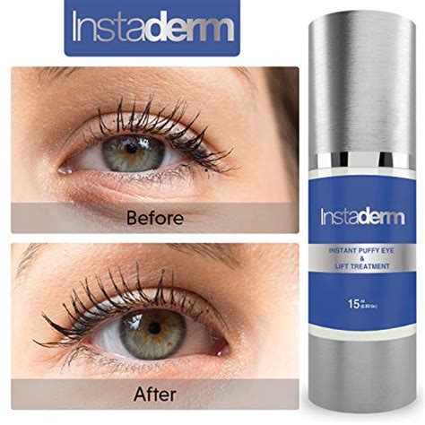 Instant Puffy Eye And Lift Treatment Removes Under Eye Bags And Puffiness Eliminate Dark Circles