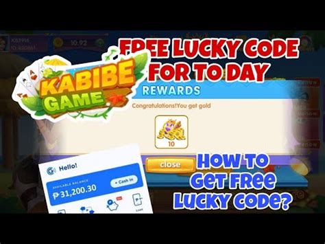 Earn Daily Kabibe Game Free Lucky Code How To Get Free Lucky