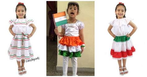 Dress Up In Tricolour On 26th January Republic Day Kids Designer