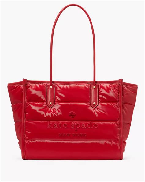 Ella Puffy Tote Bag Extragro Kate Spade Outlet Kate Spade De