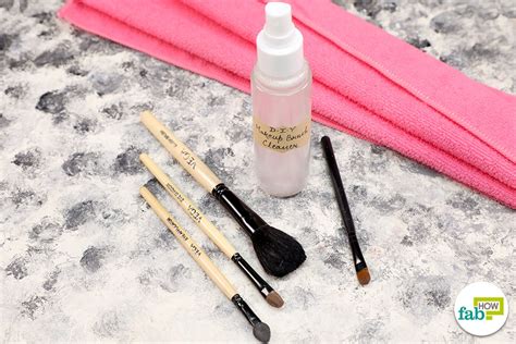 DIY Makeup Brush Cleaner (Without Harsh Chemicals) | Fab How