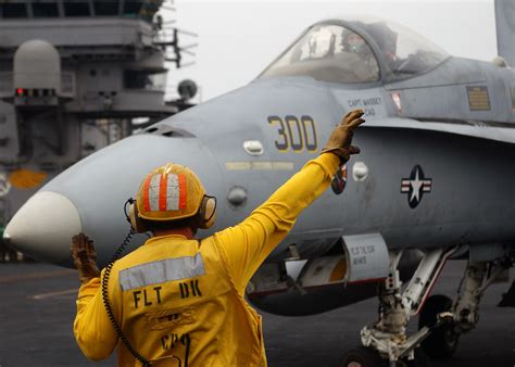 Ask A Fighter Pilot Hand Signals On The Flight Deck Fighter Sweep