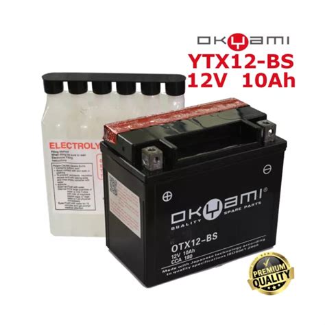 Batteria Okyami Ytx Bs Conf For Kawasaki Zr Eur