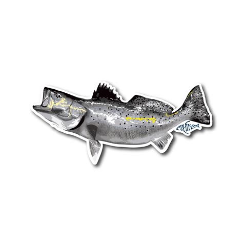 Speckled Trout Sticker - Phins Apparel