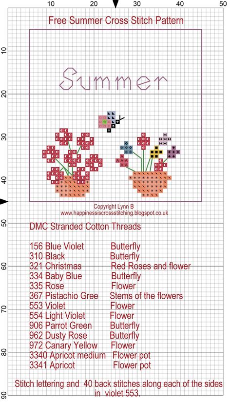 Free Printable Cross Stitch Patterns For Beginners - Cross Stitch Patterns