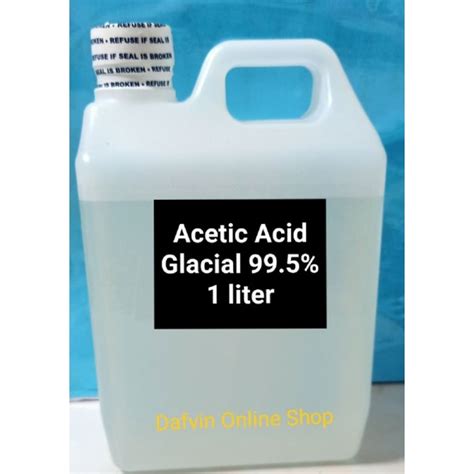 ACETIC ACID GLACIAL 99 5 1liter Shopee Philippines