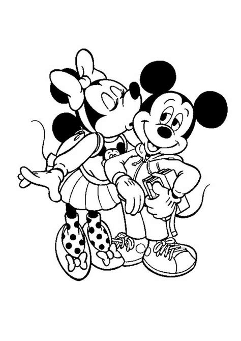 42 Desenhos Da Minnie Para Colorir